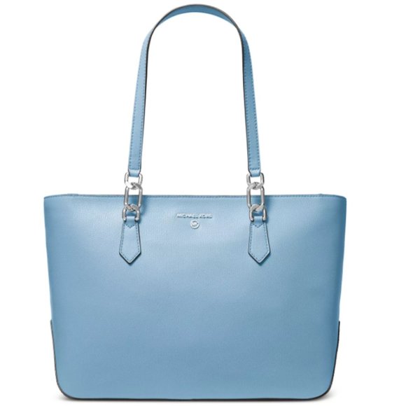 MICHAEL Michael Kors Handbags - Michel Kors - Laney Medium Leather Top Zip Tote Bag (NWT)